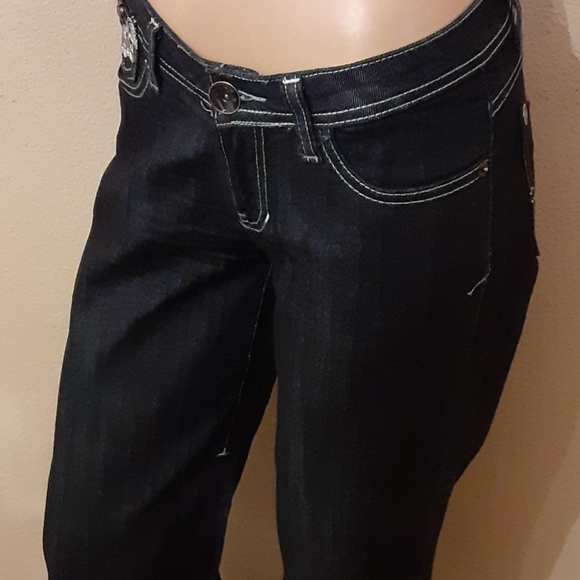 Apple Bottom Flare Leg Jeans - Picture 3 of 13